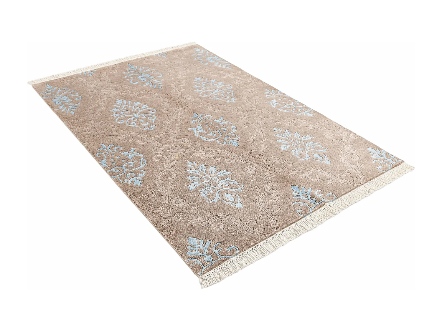 Tapis de laine 130x193 brun Darya