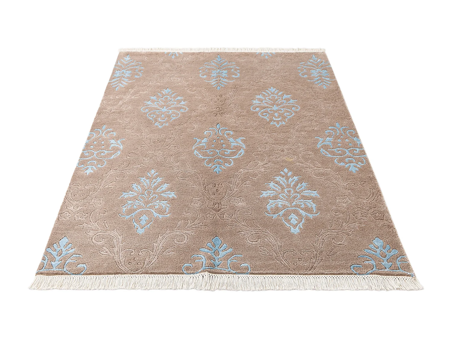 Tapis de laine 130x193 brun Darya