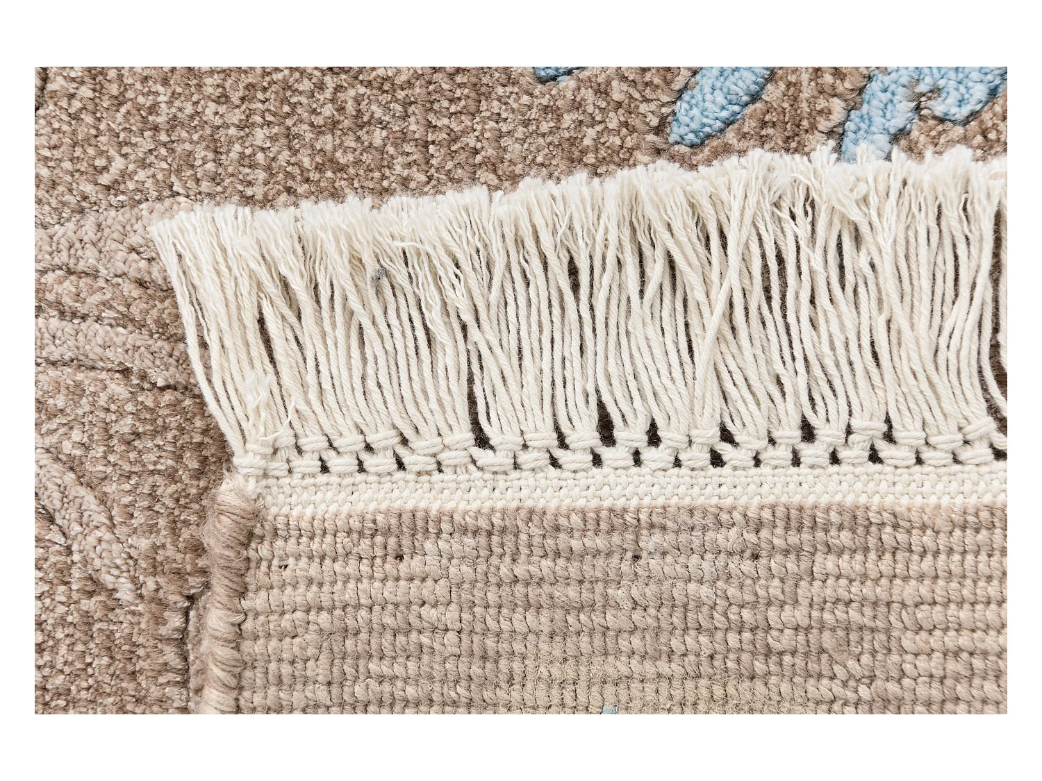 Tapis de laine 130x193 brun Darya