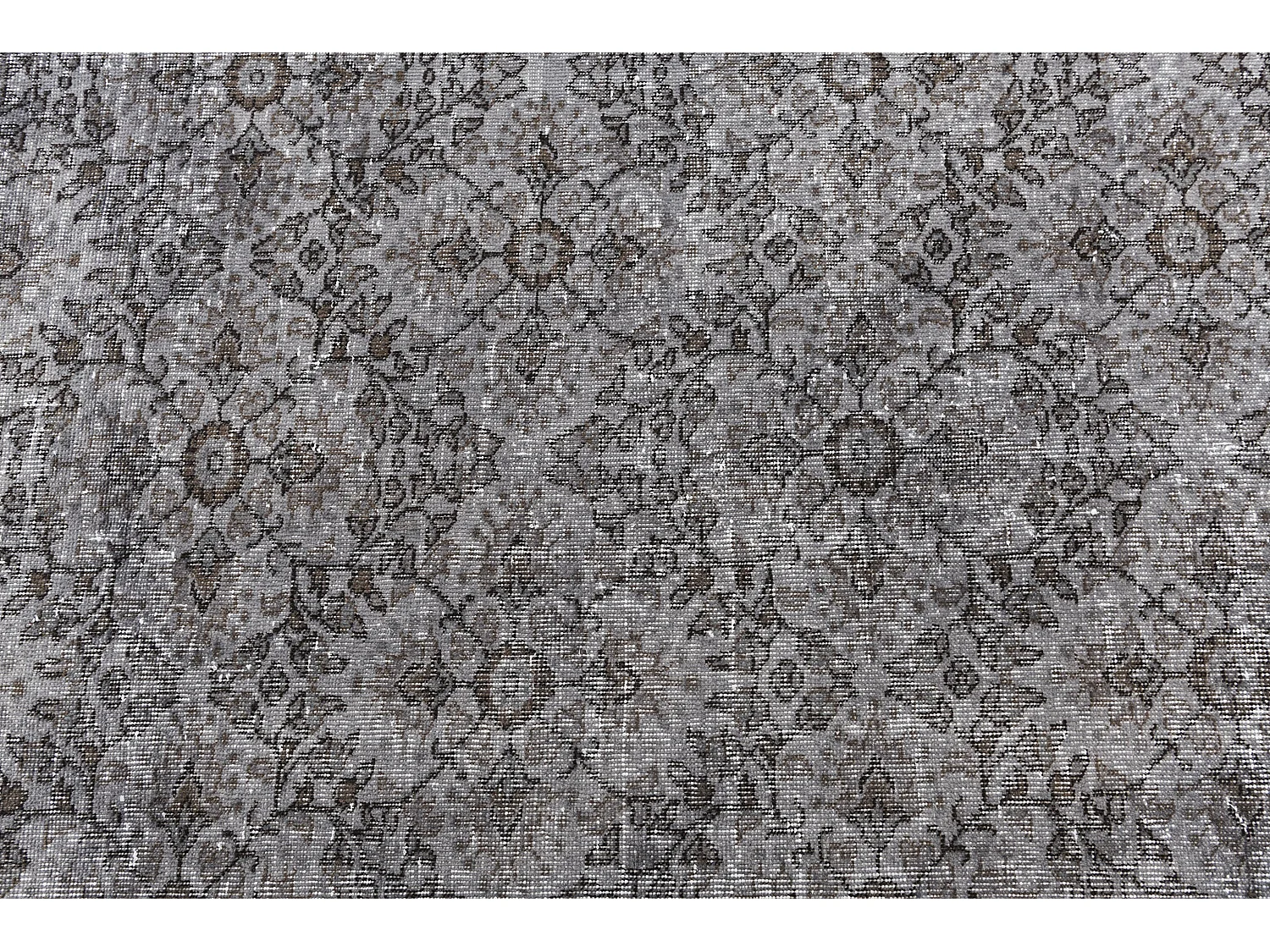 Wollteppich 178x279 Grau Ultra Vintage