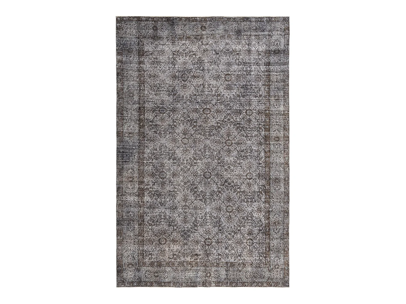 Tapis de laine 178x279 gris Ultra Vintage