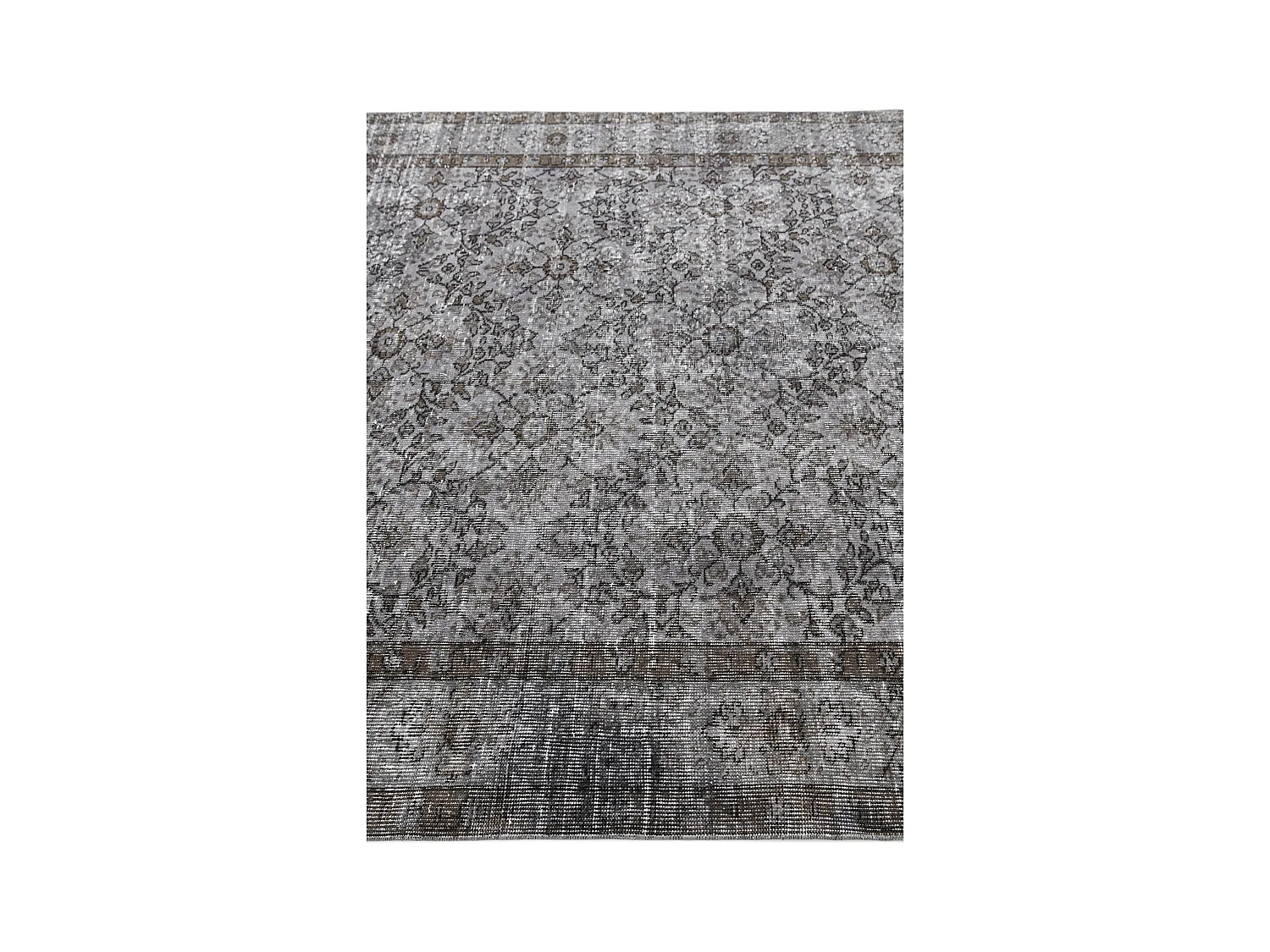Tapis de laine 178x279 gris Ultra Vintage
