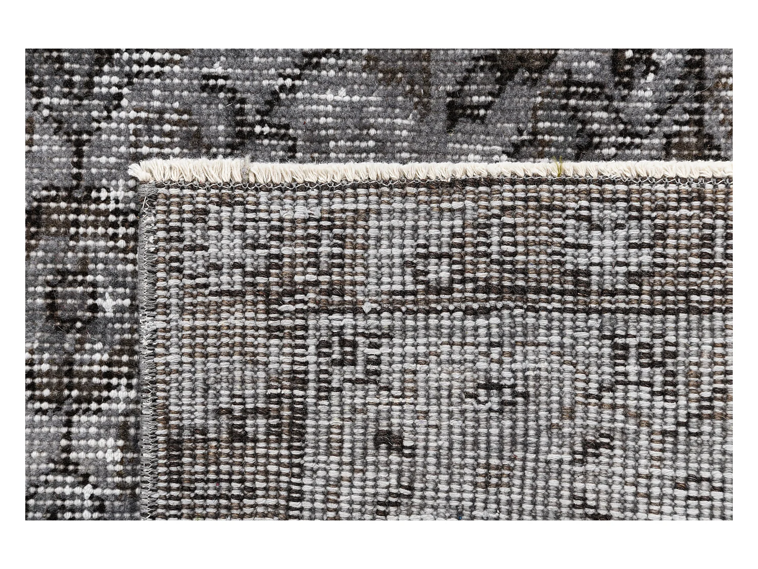 Tapis de laine 178x279 gris Ultra Vintage