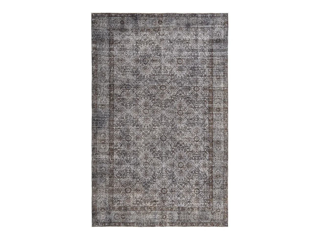 Tapis de laine 178x279 gris Ultra Vintage