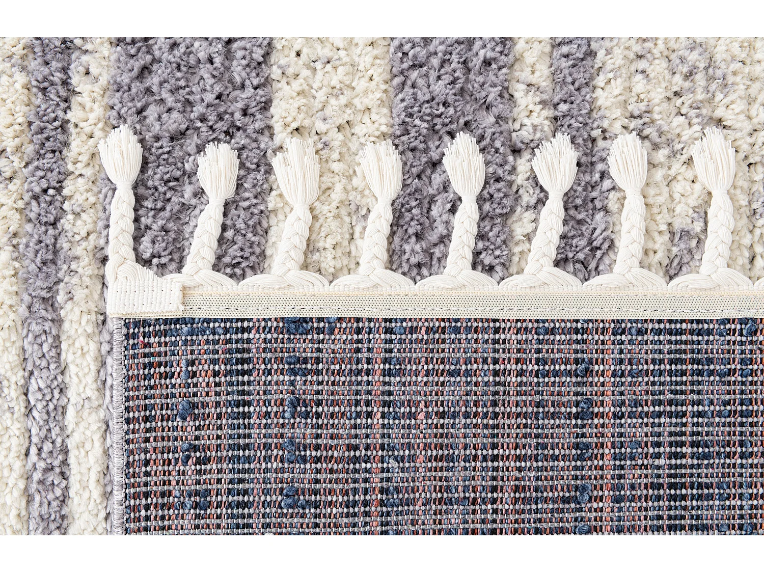 Hoogpolig tapijt 185x125 Beige Frauenfeldnea