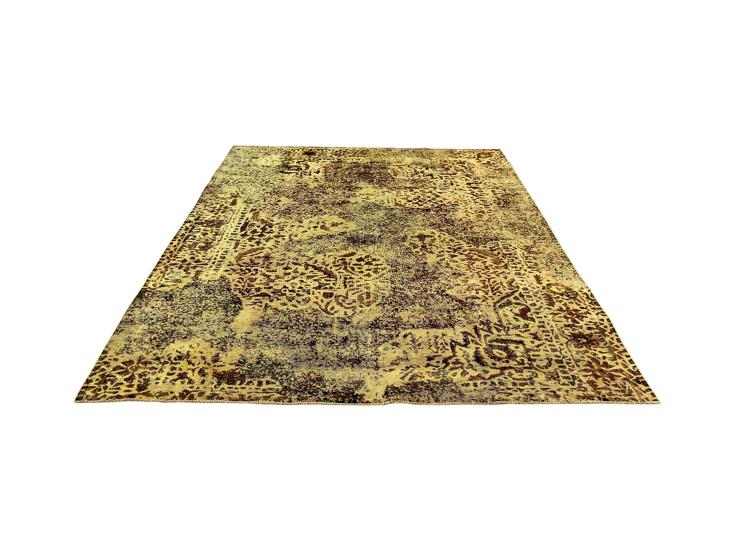 Wollteppich 196x268 Gelb Vintage Royal