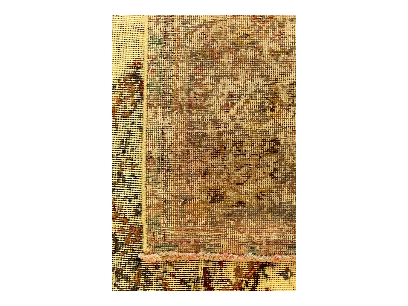 Wollteppich 196x268 Gelb Vintage Royal