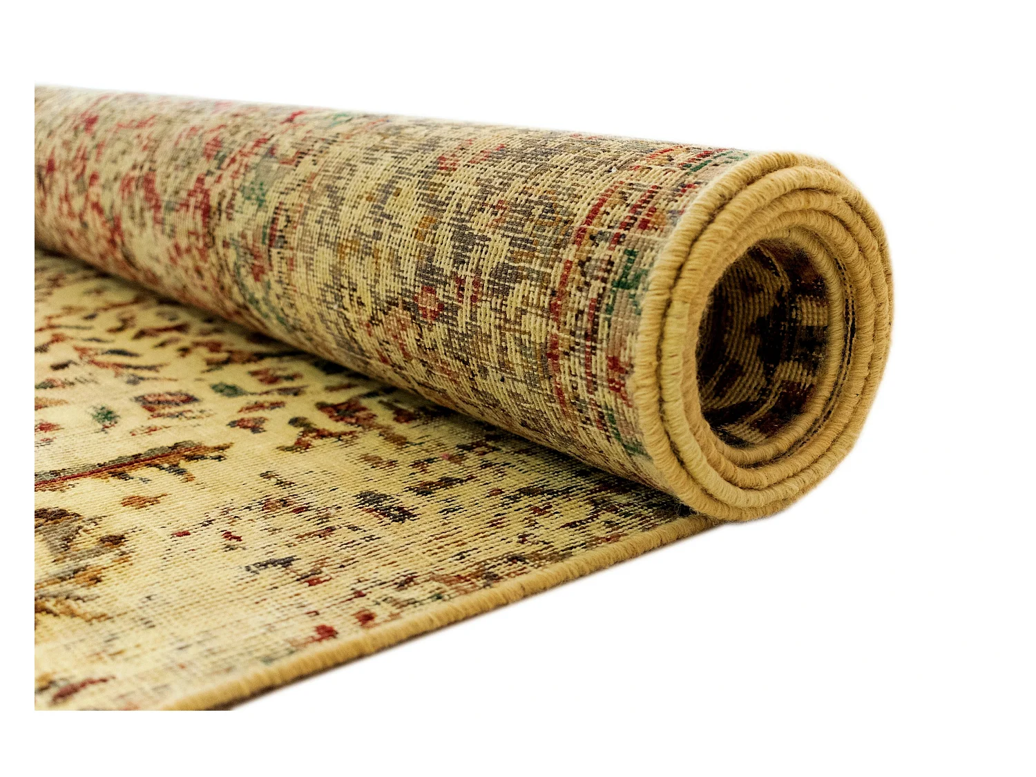 Wollteppich 196x268 Gelb Vintage Royal