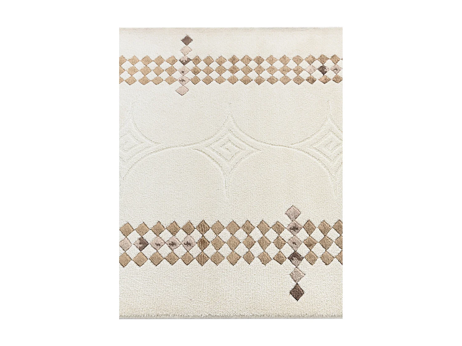 Tappeto per corridoio in lana 81x198 beige Darya