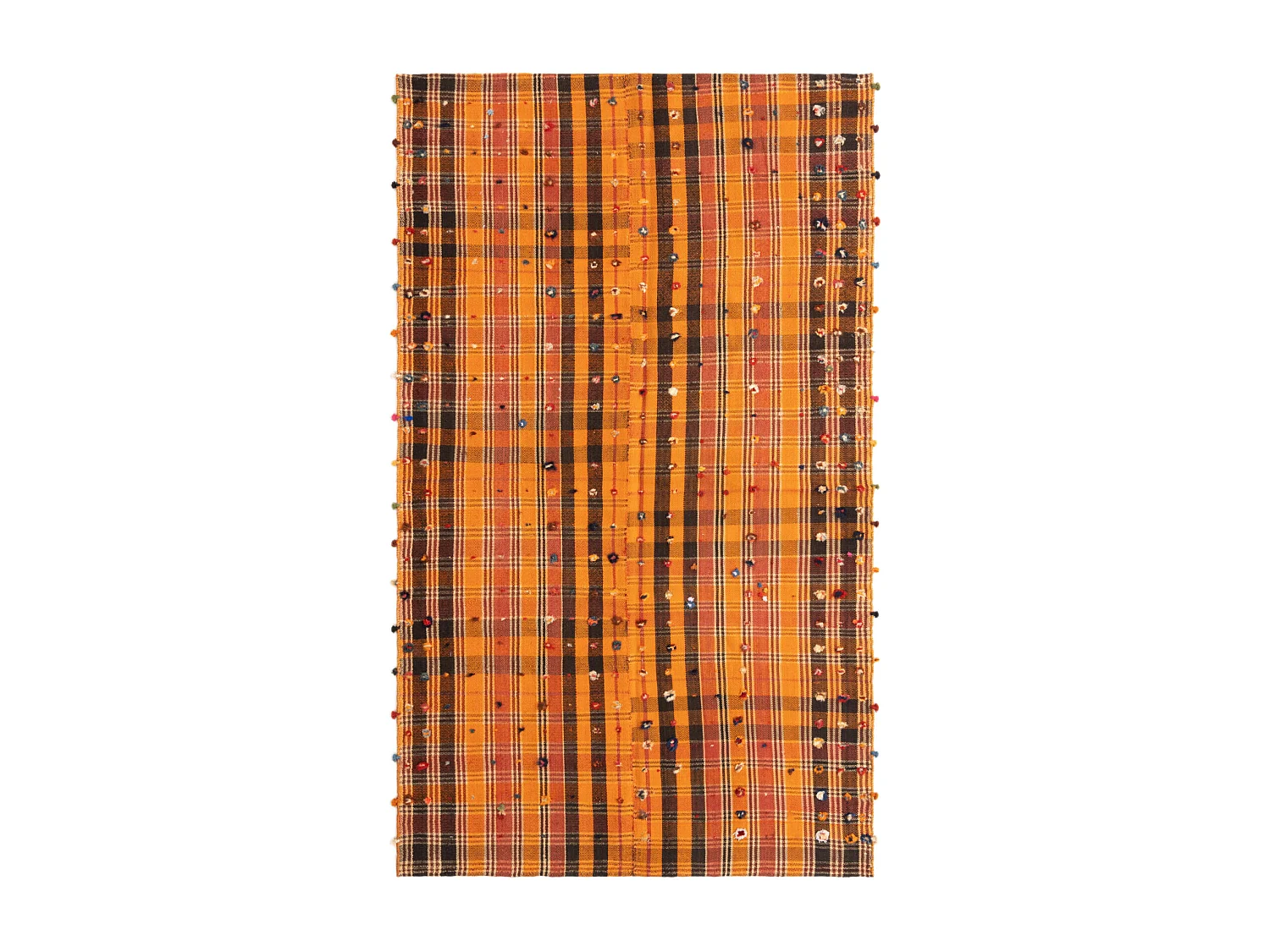 Tapis de laine 136x235 orange Jajim