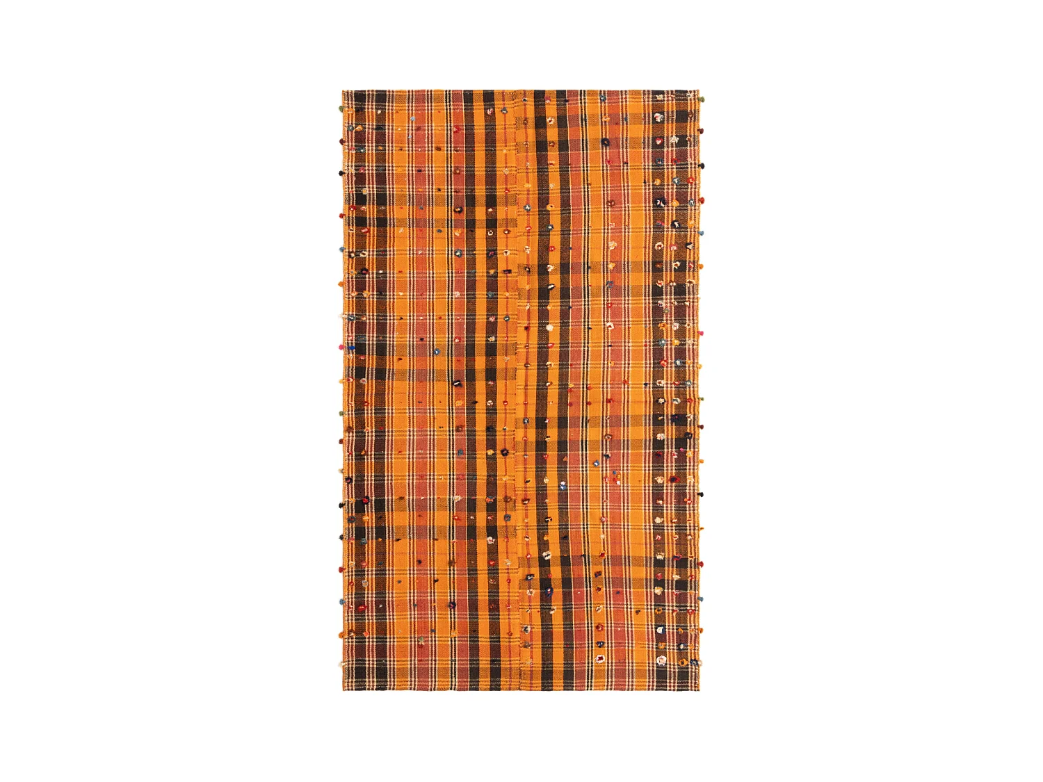 Tapis de laine 136x235 orange Jajim