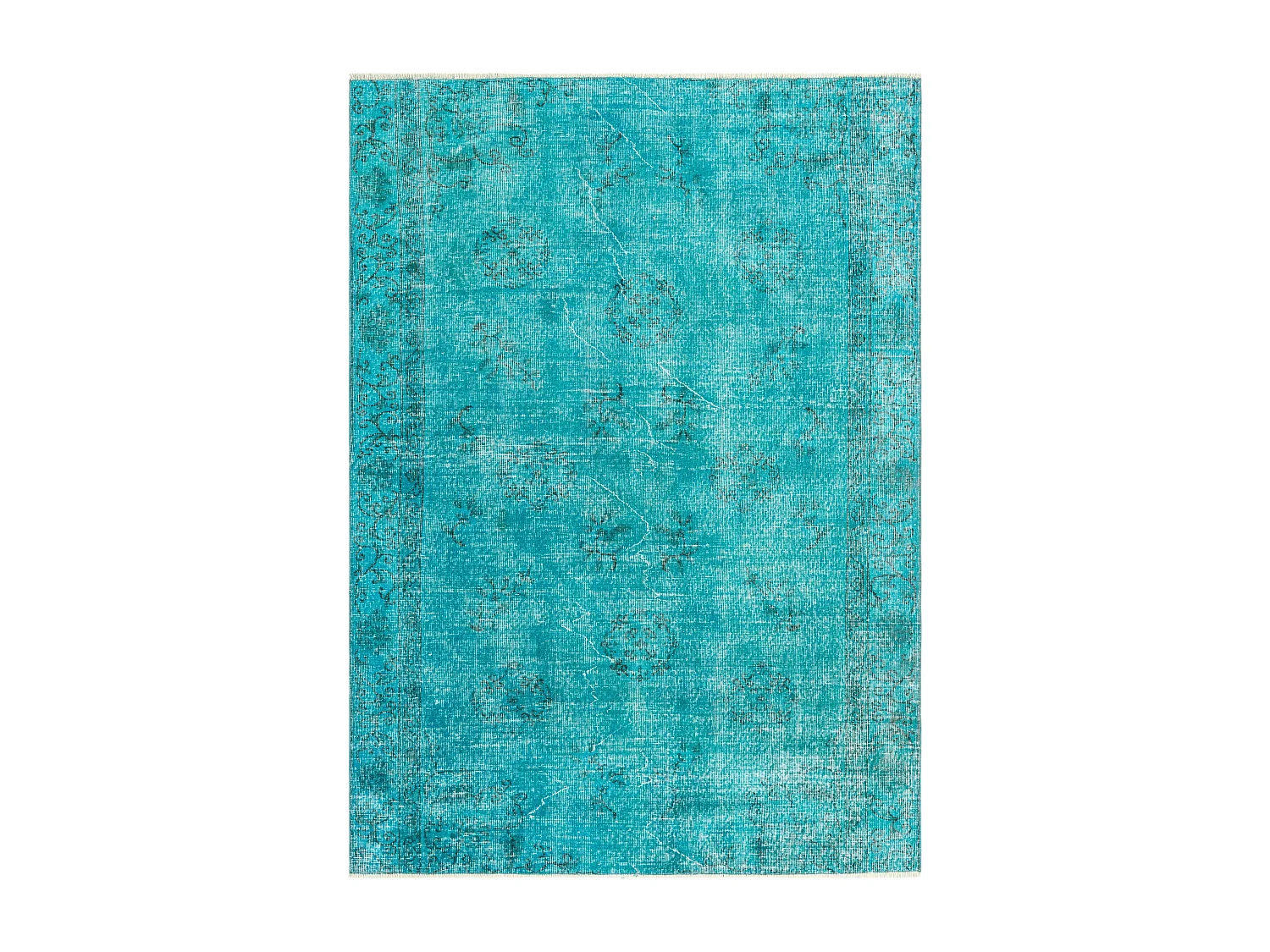Tapis de laine 165x236 turquoise Ultra Vintage