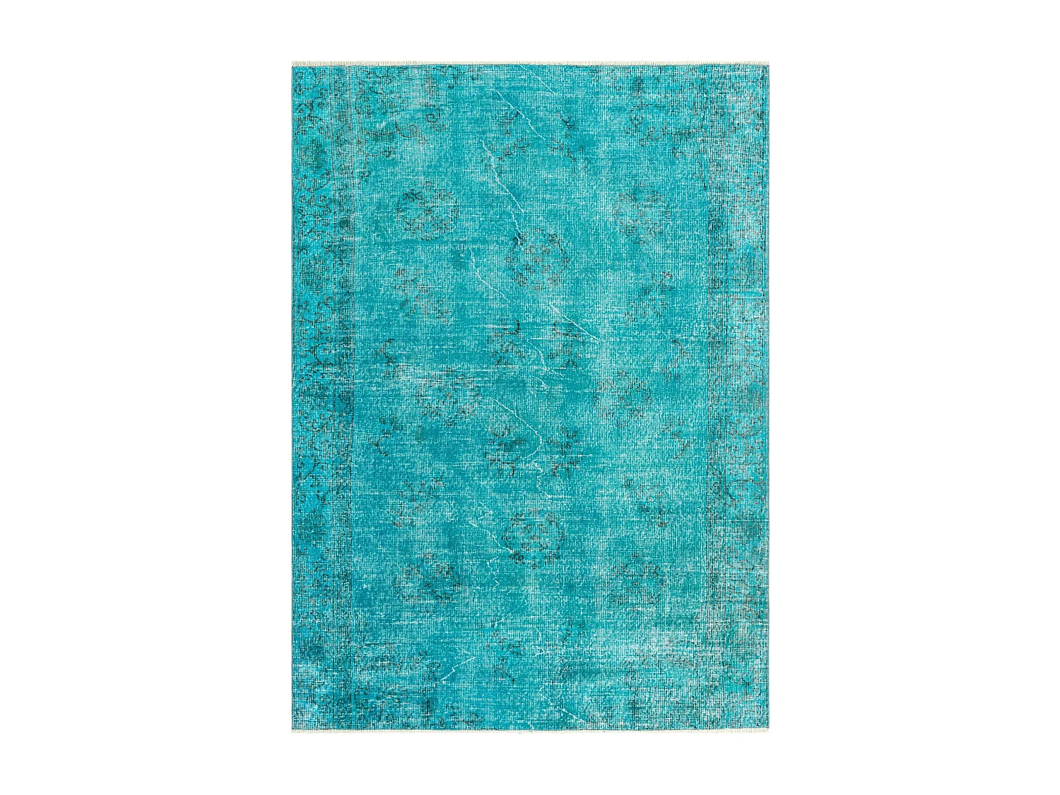 Tapis de laine 165x236 turquoise Ultra Vintage
