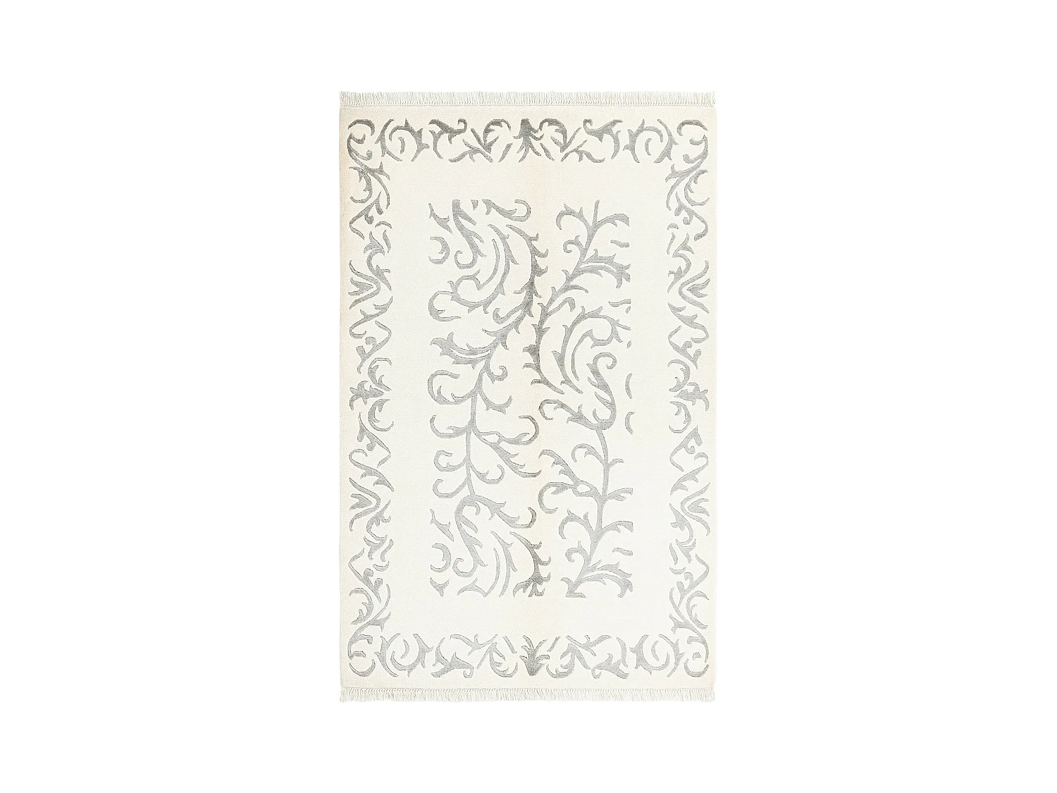 Tapis de laine 119x183 beige Darya