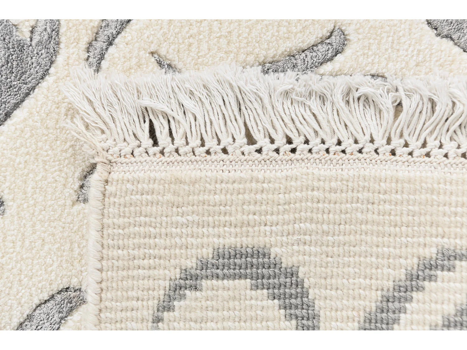 Tapis de laine 119x183 beige Darya