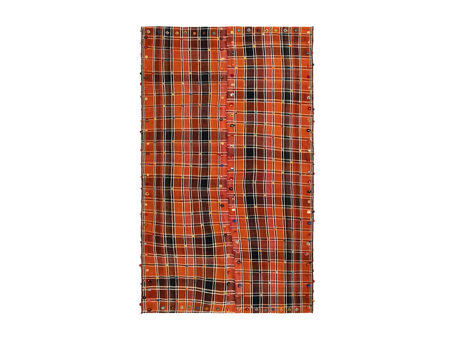 Wollteppich 137x225 Orange Jajim