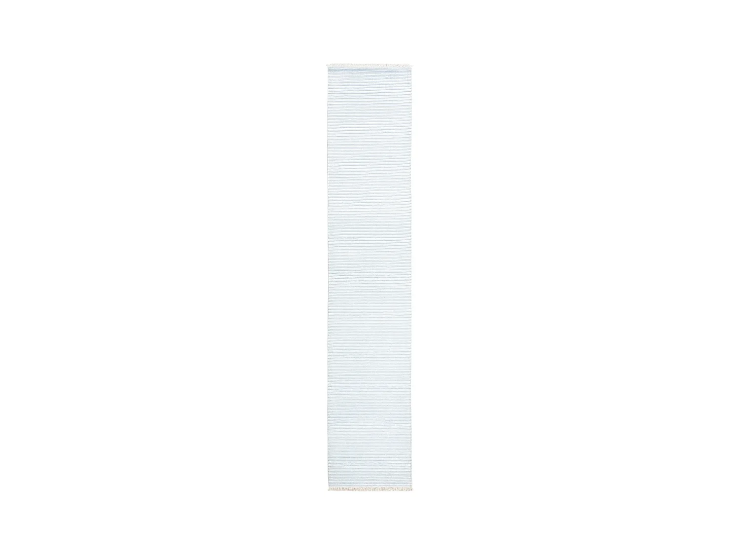 Tapis de couloir en laine 79x404 bleu Darya