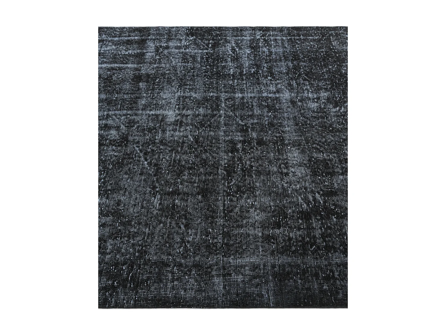 Wollteppich 150x307 Schwarz Ultra Vintage