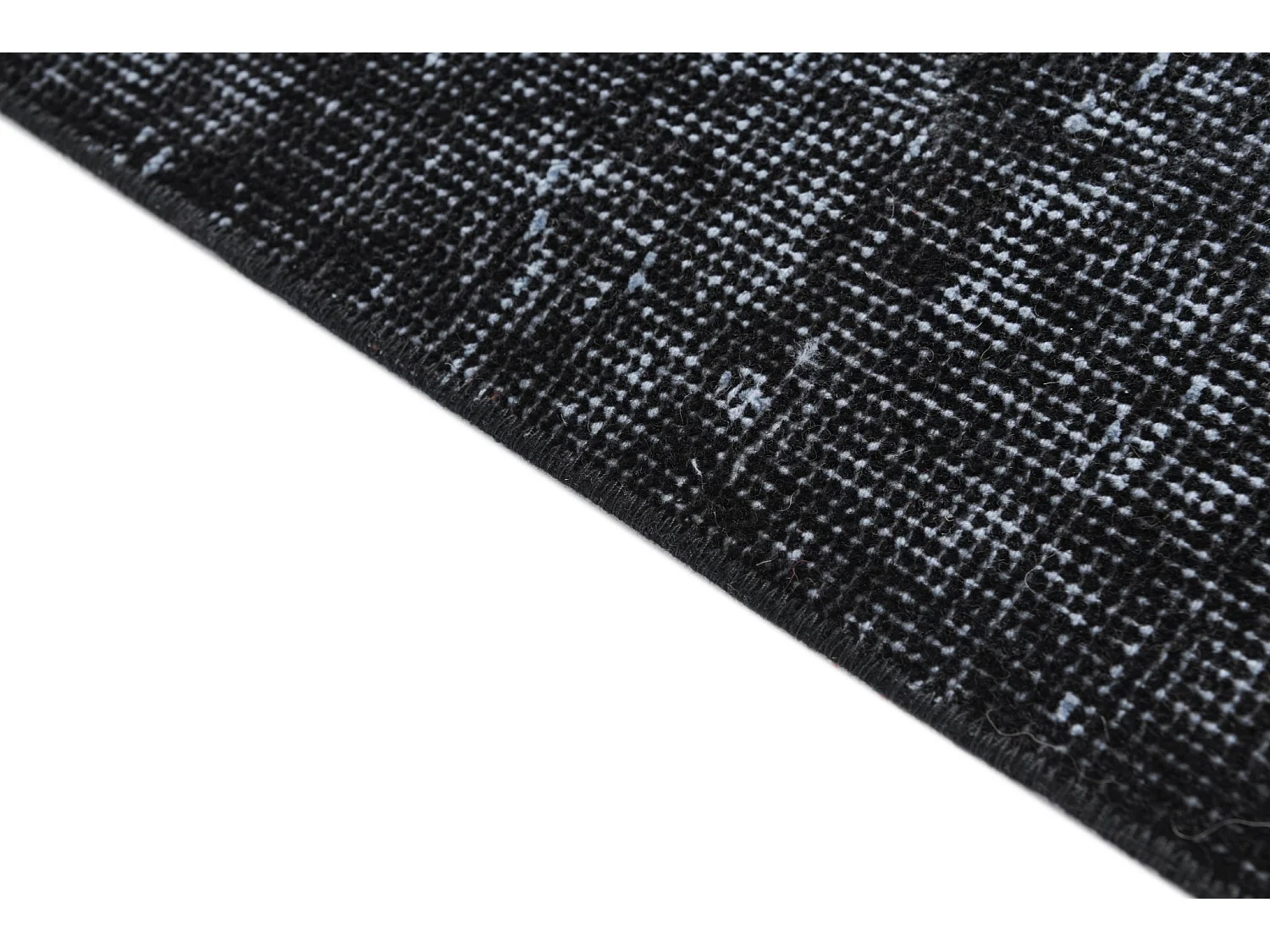 Tapis de laine 150x307 noir Ultra Vintage