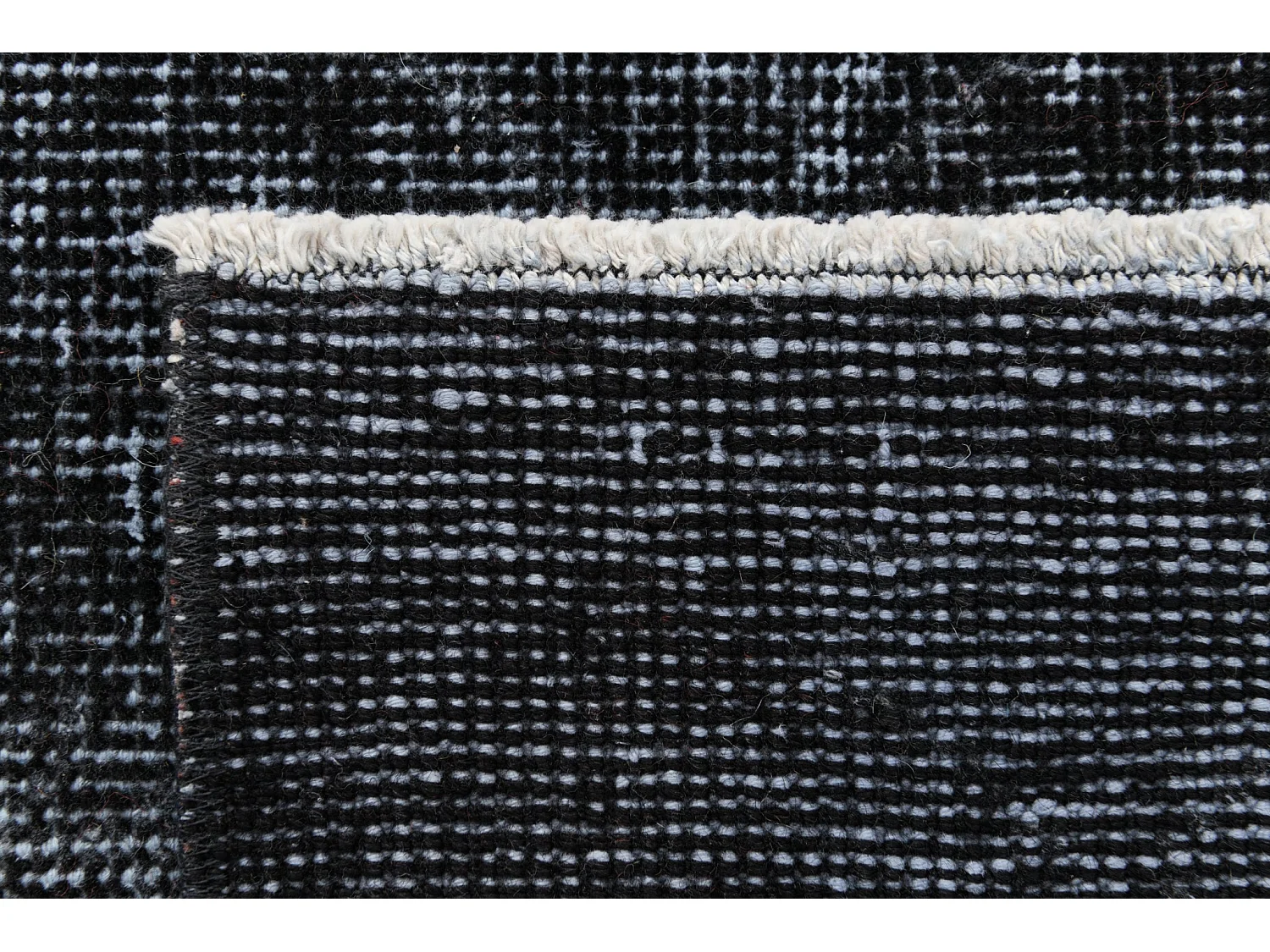 Tapis de laine 150x307 noir Ultra Vintage