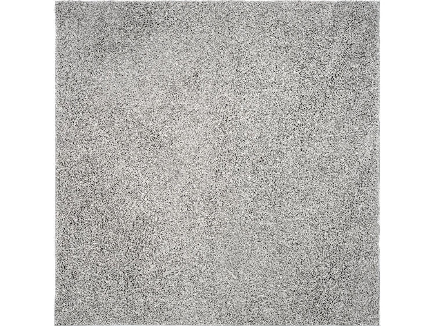 Tappeto shaggy  240x240 grigio argento Luzern