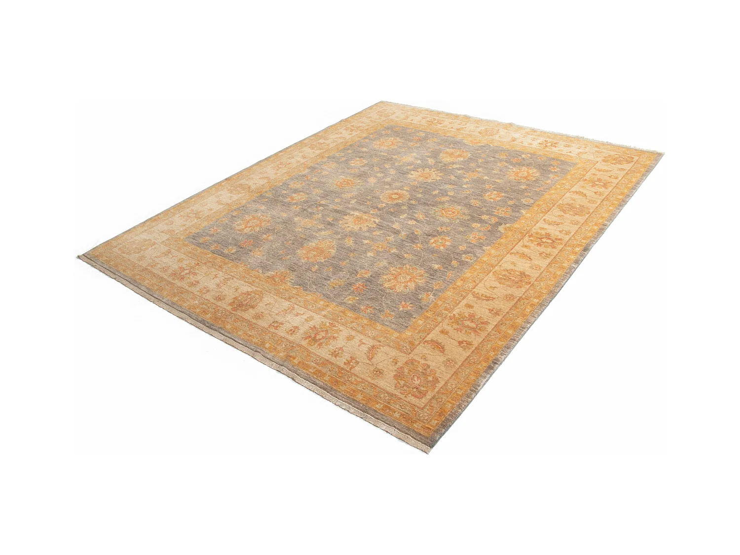 Tappeto in lana 255x298 beige Kaizar