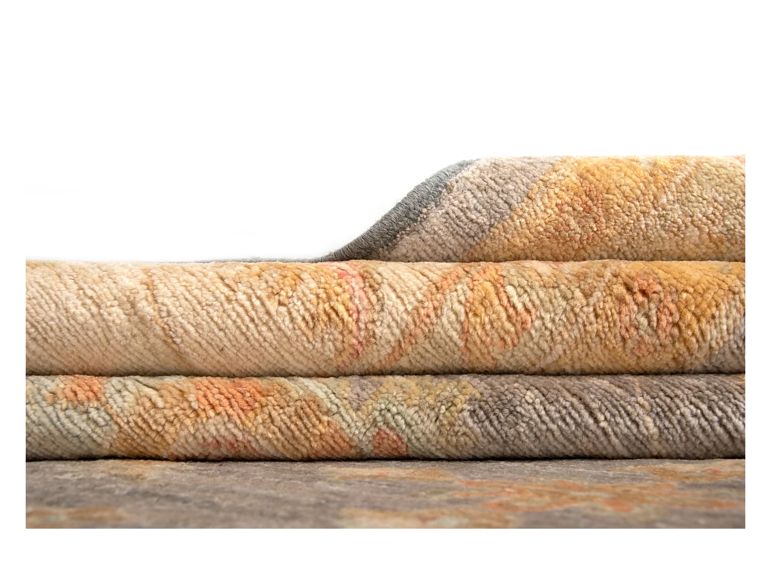 Tappeto in lana 255x298 beige Kaizar