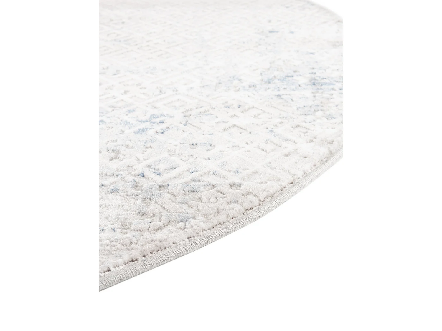 Tapijt 240x240 Blauw Davos Fusion