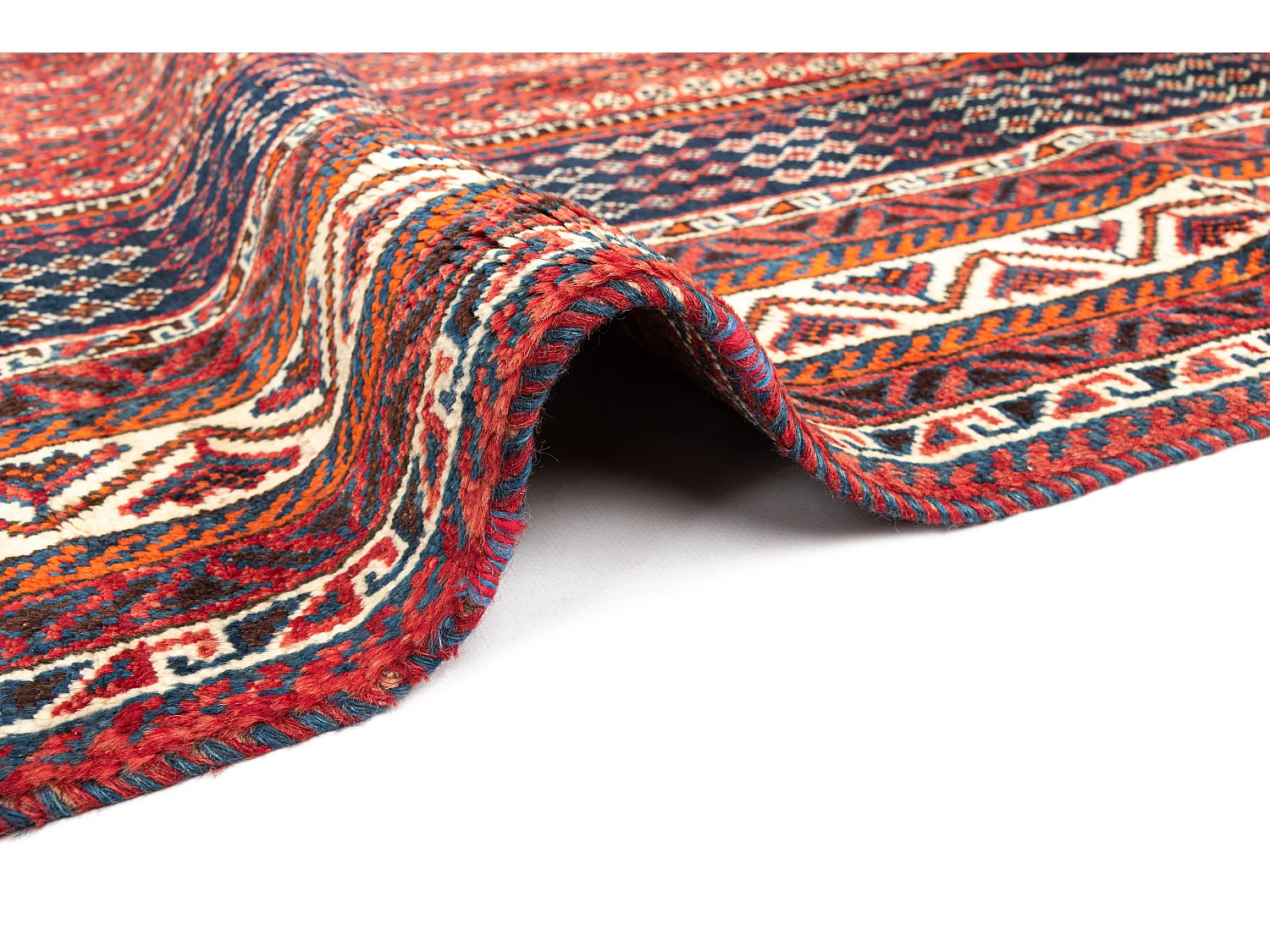 Tapis de laine 187x275 rouge Ghashghai