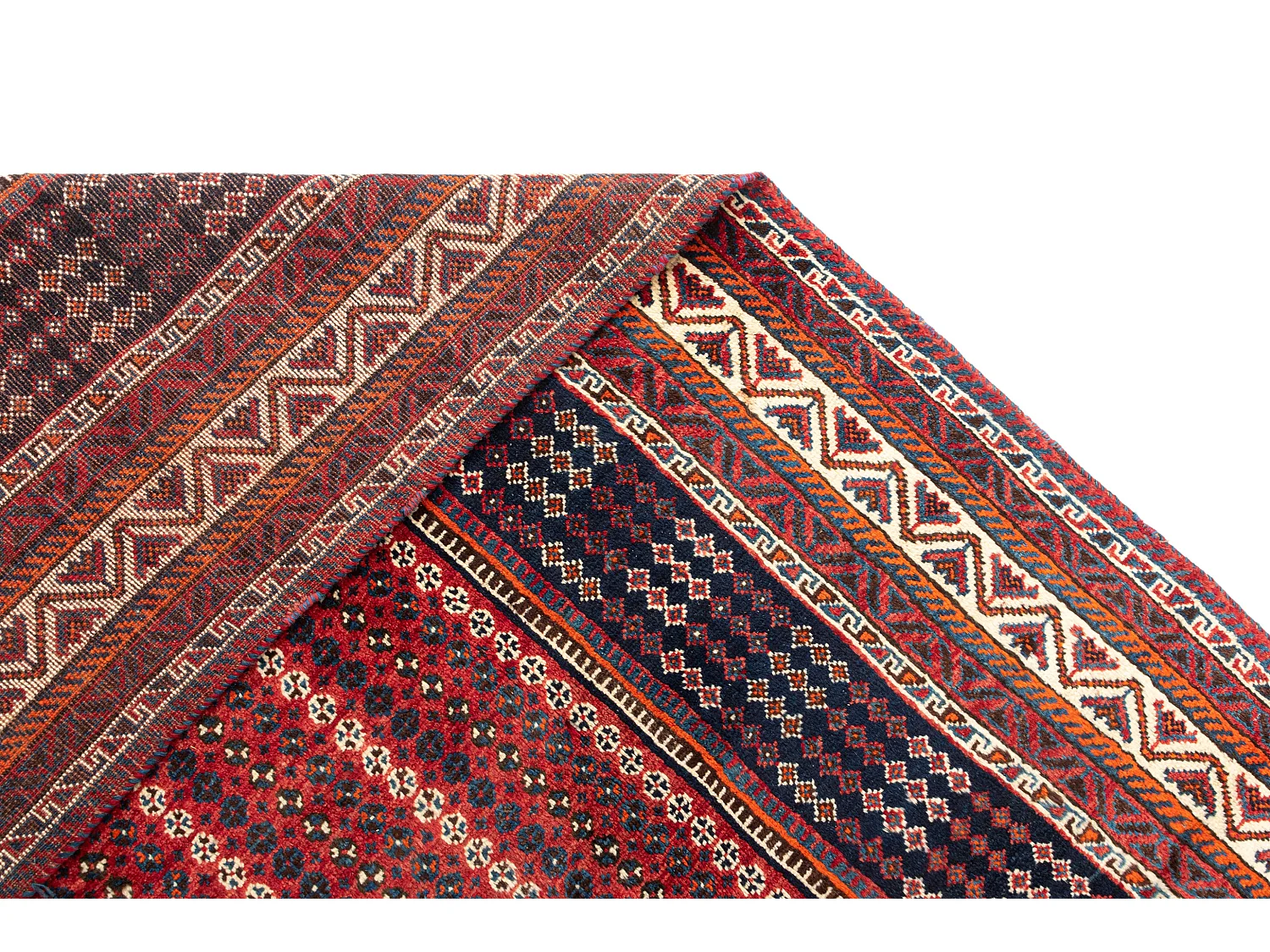 Tapis de laine 187x275 rouge Ghashghai