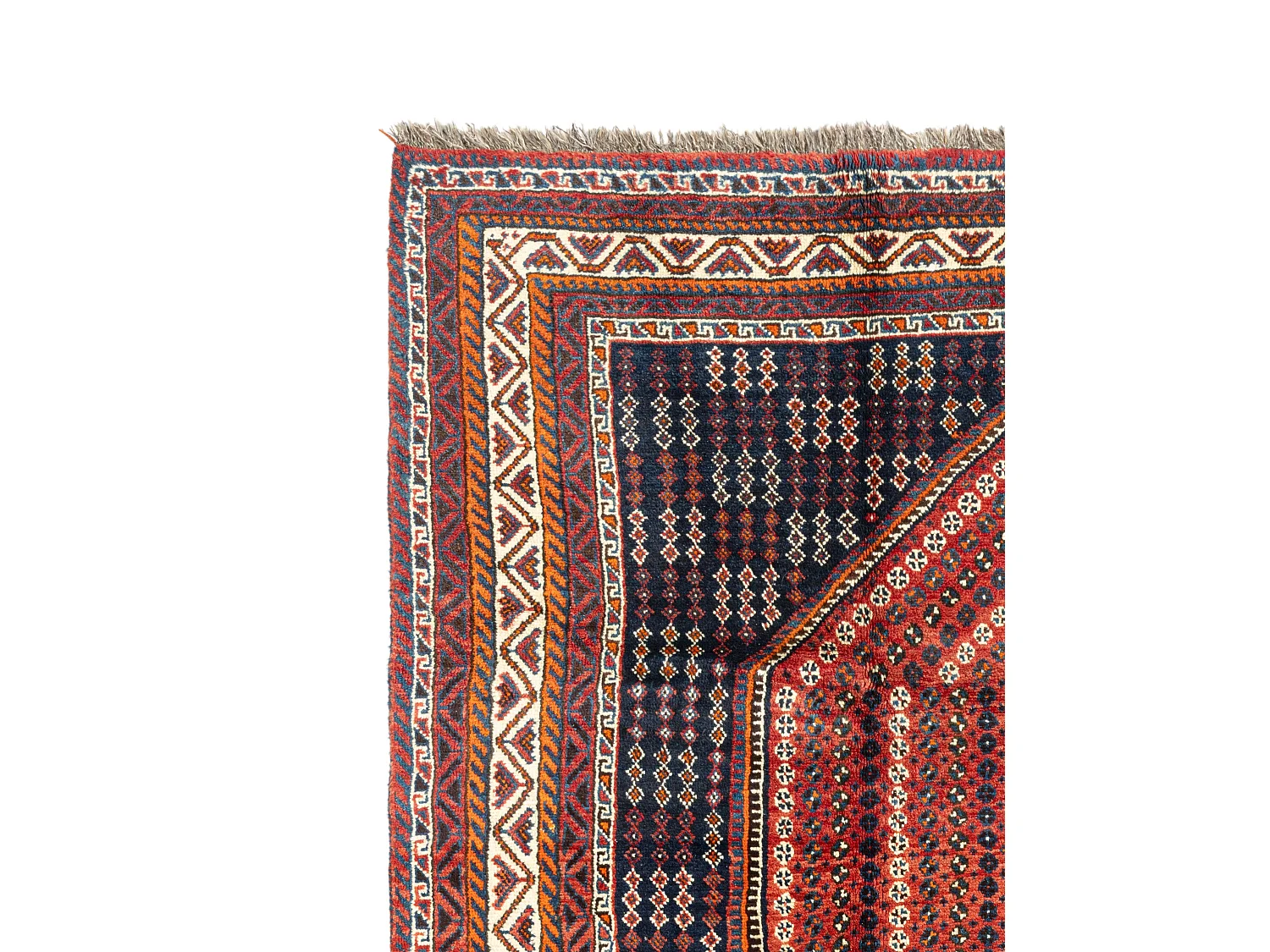 Tapis de laine 187x275 rouge Ghashghai