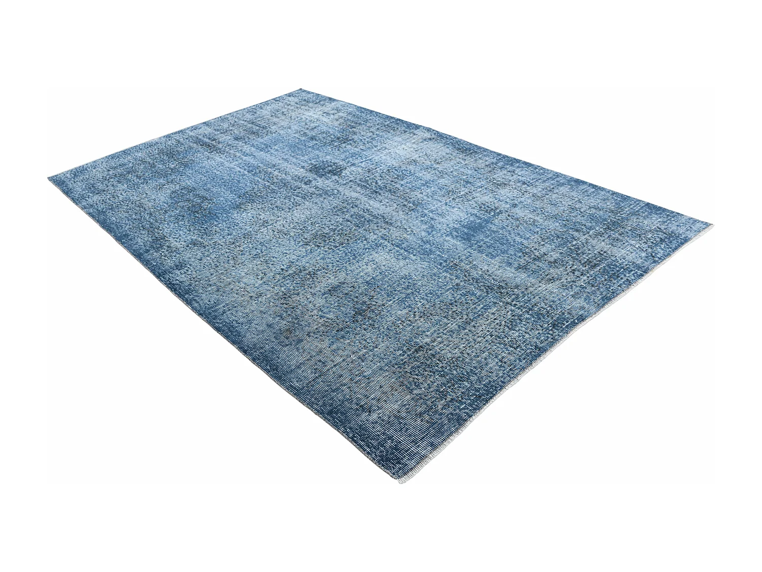 Tappeto in lana 168x259 Blu Ultra Vintage