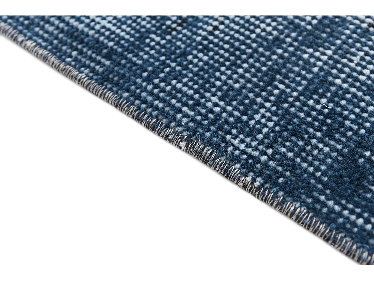 Tappeto in lana 168x259 Blu Ultra Vintage