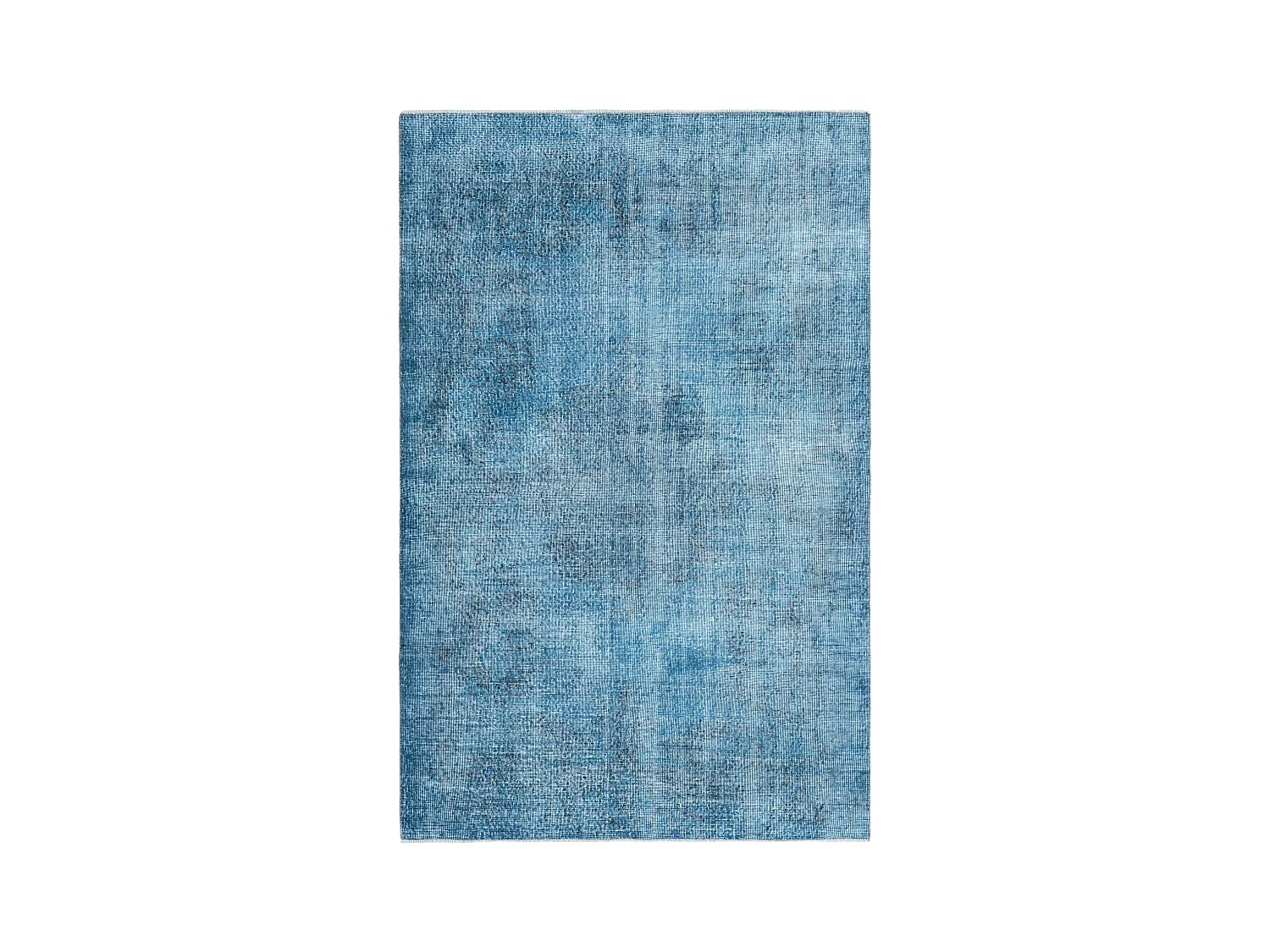 Tapis de laine 168x259 Bleu Ultra Vintage