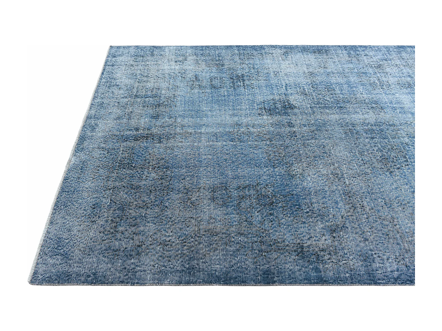 Tapis de laine 168x259 Bleu Ultra Vintage
