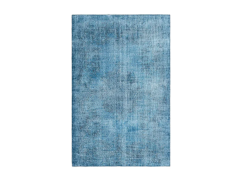 Tapis de laine 168x259 Bleu Ultra Vintage
