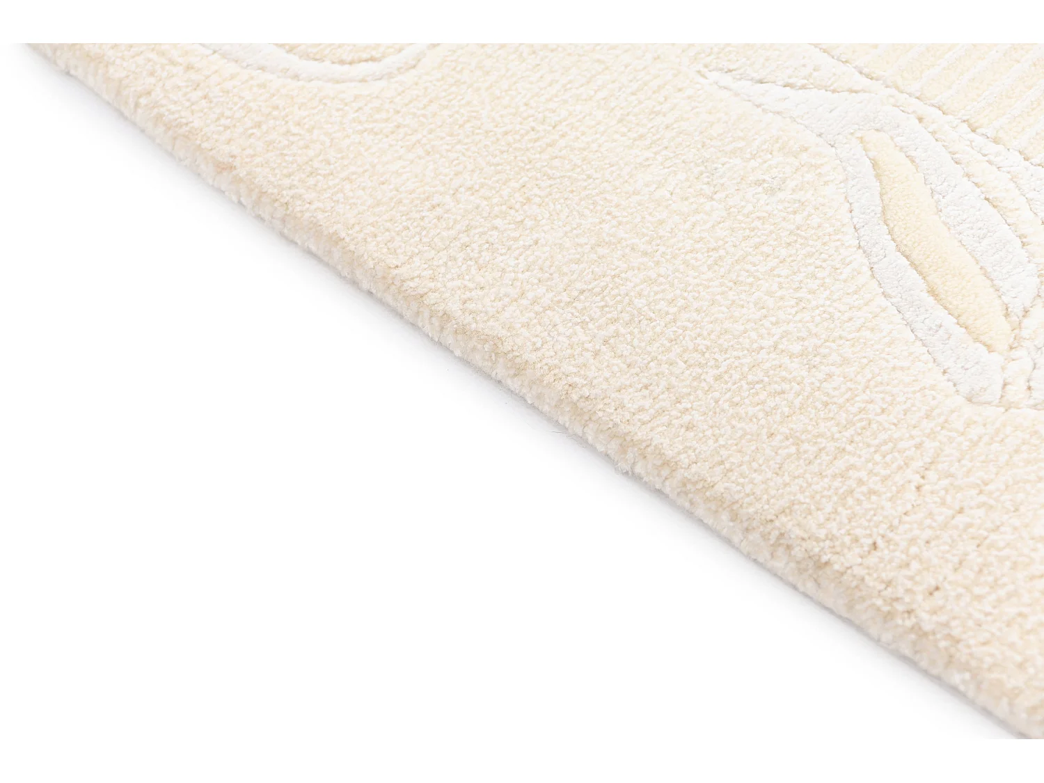 Tappeto per corridoio in lana 89x300 beige Darya