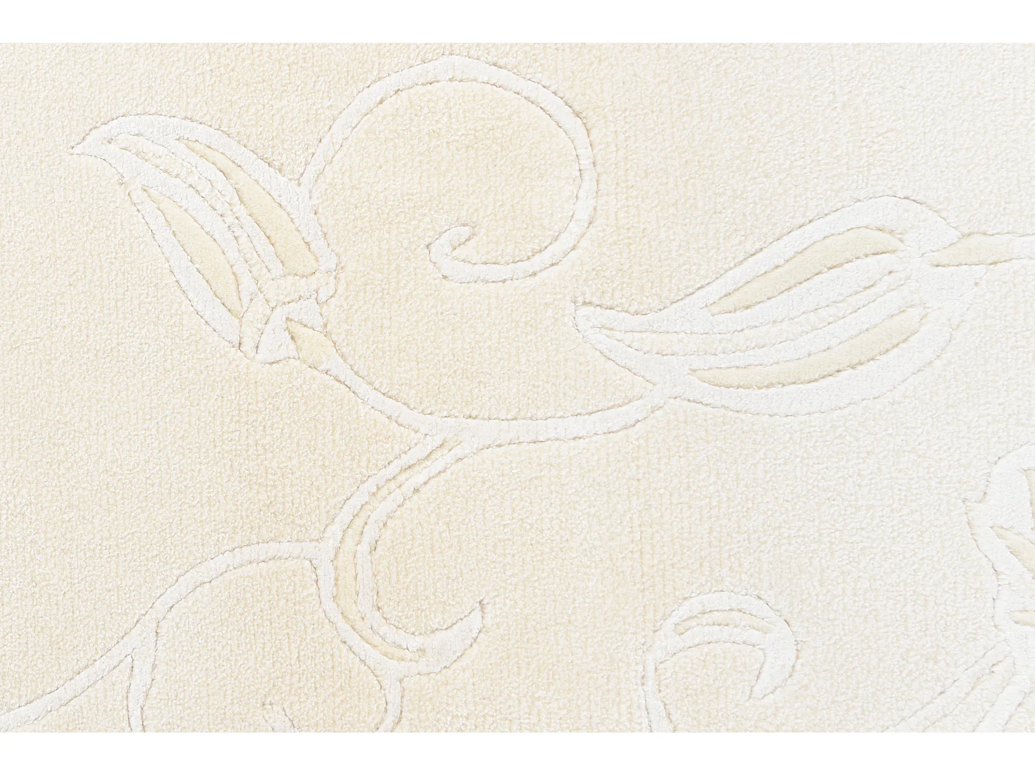 Läufer-Wollteppich 89x300 Beige Darya