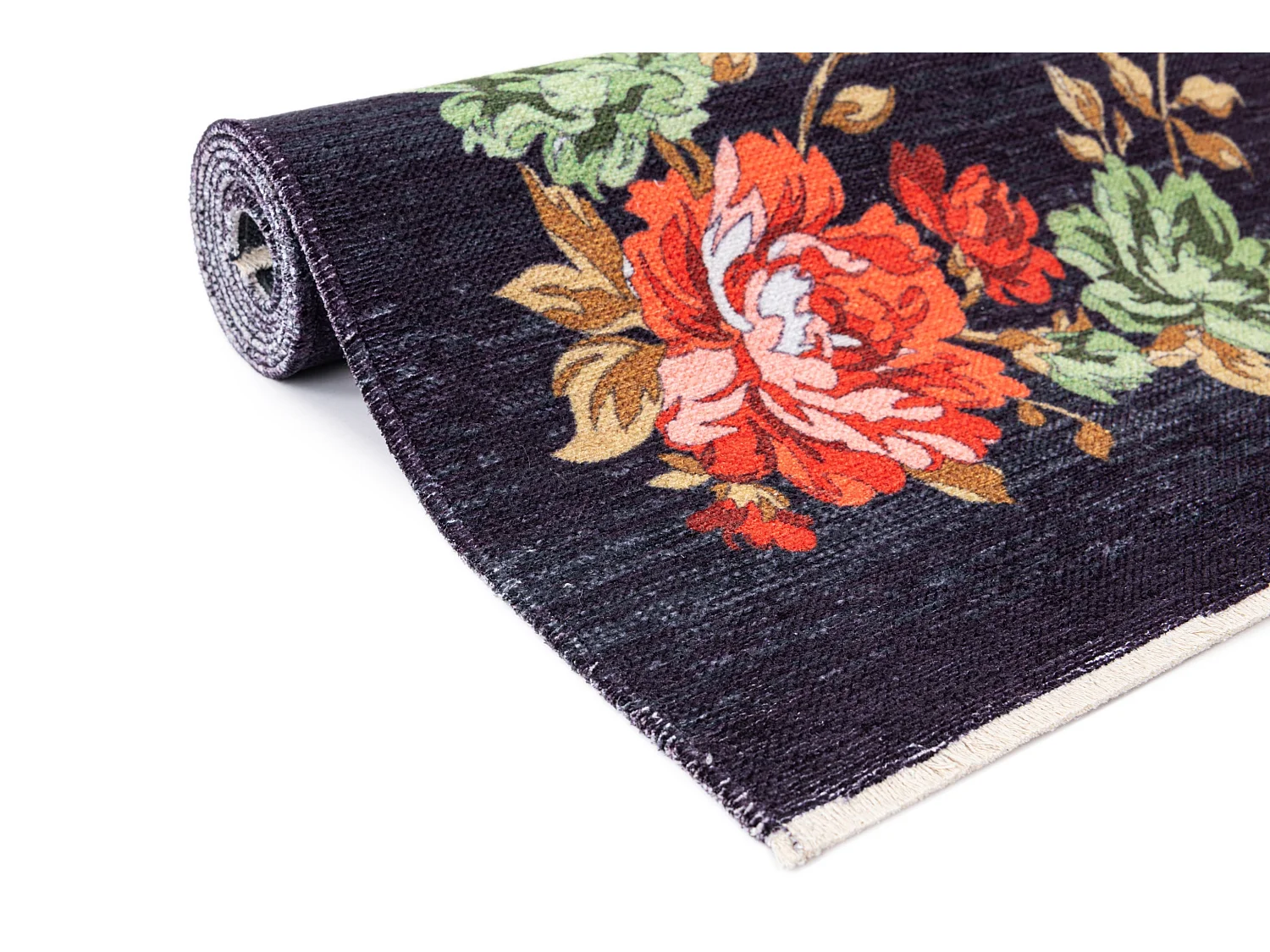 Tapijt 305x80 Zwart Kriens Floret