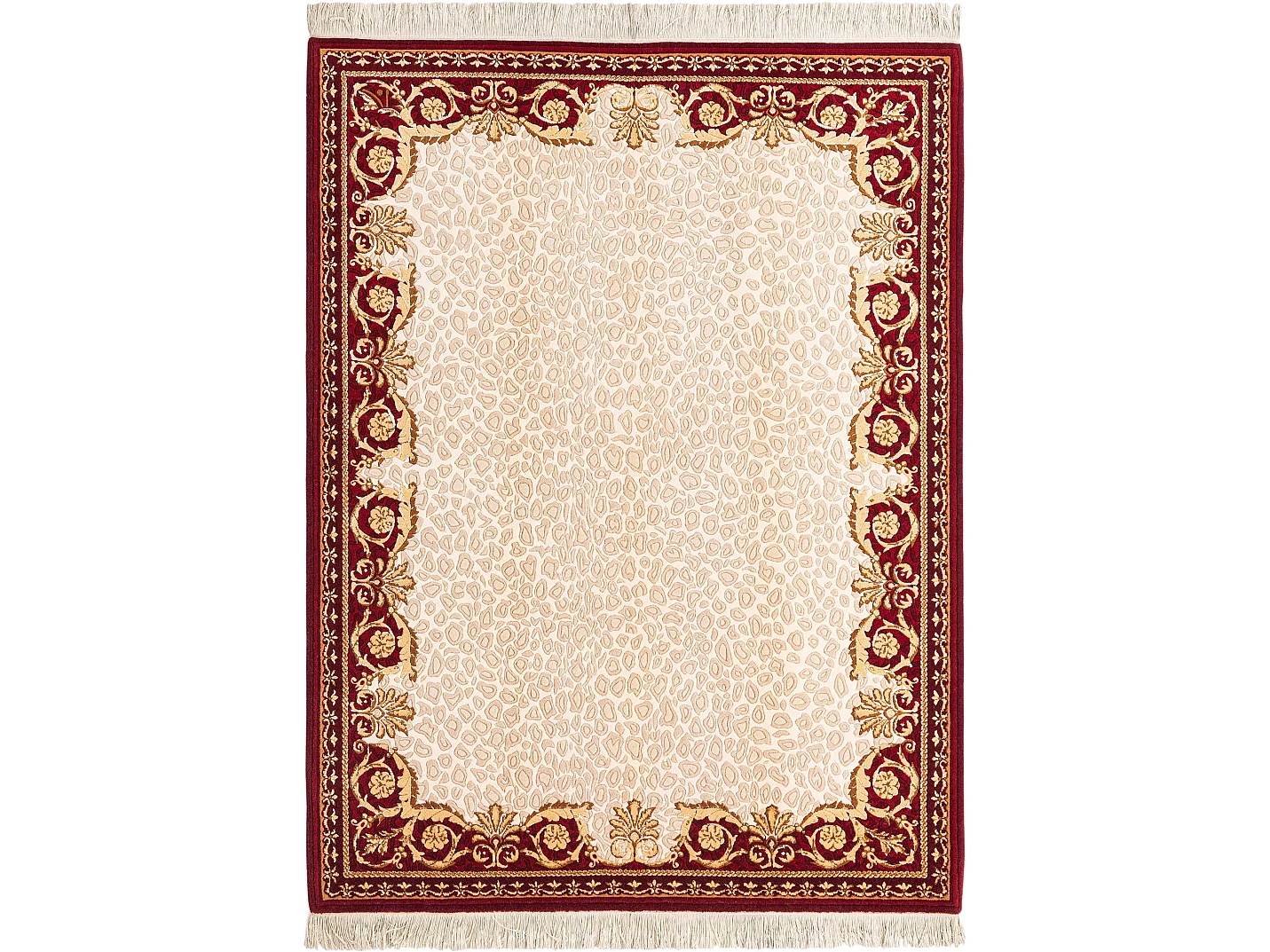 Tapis de laine 152x203 beige Darya