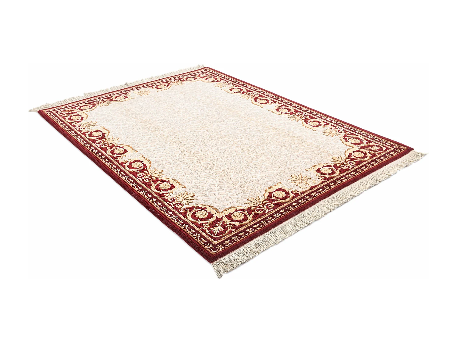 Tapis de laine 152x203 beige Darya