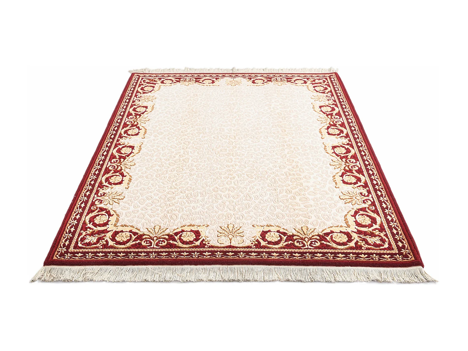 Tapis de laine 152x203 beige Darya