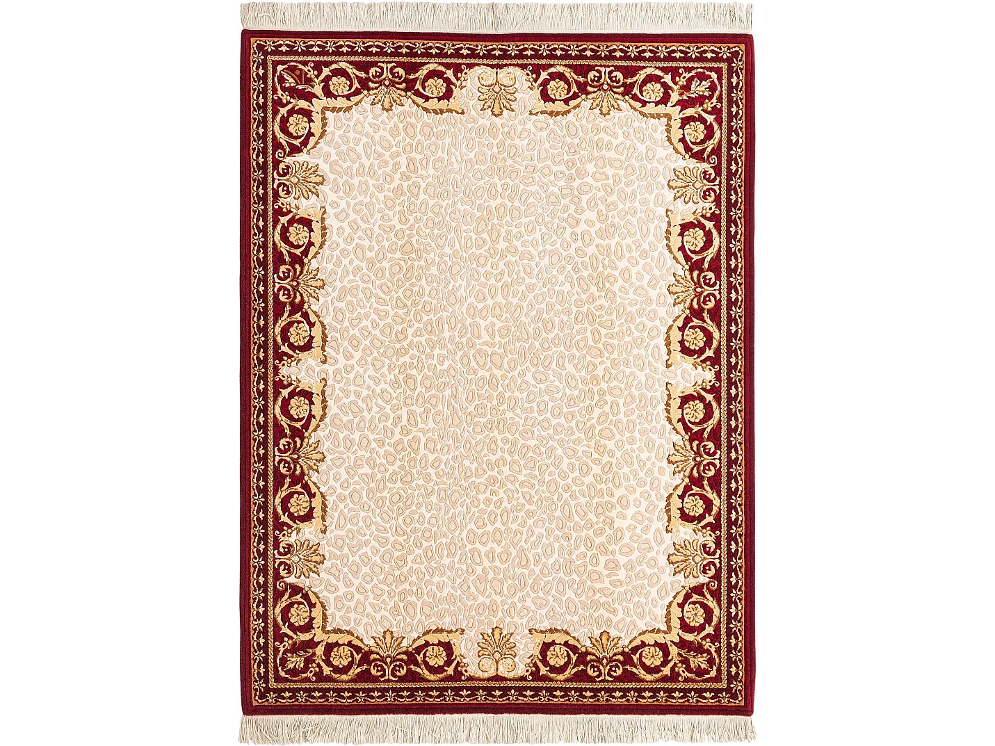 Tapis de laine 152x203 beige Darya
