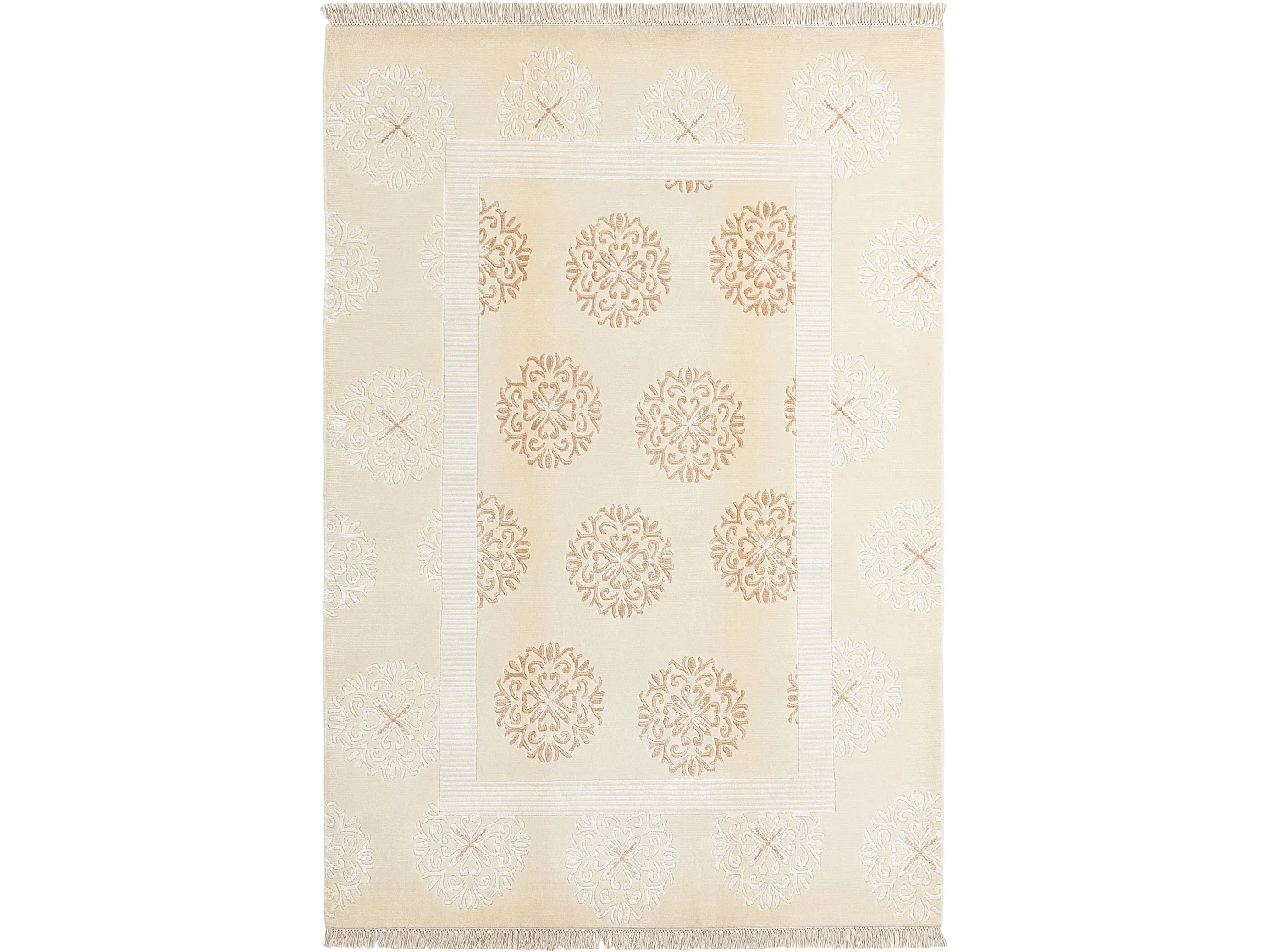 Wollteppich 170x251 Beige Darya