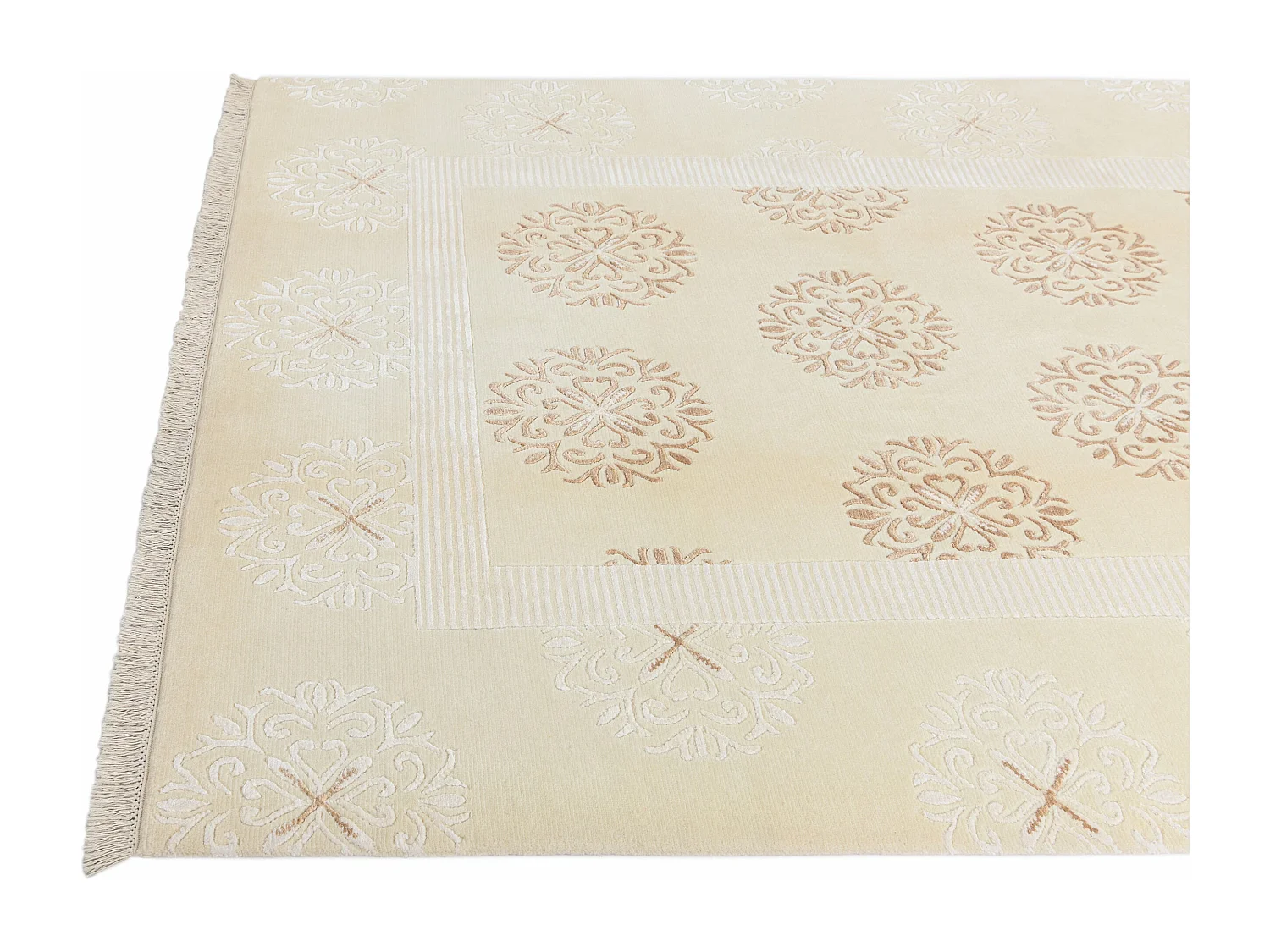 Wollteppich 170x251 Beige Darya