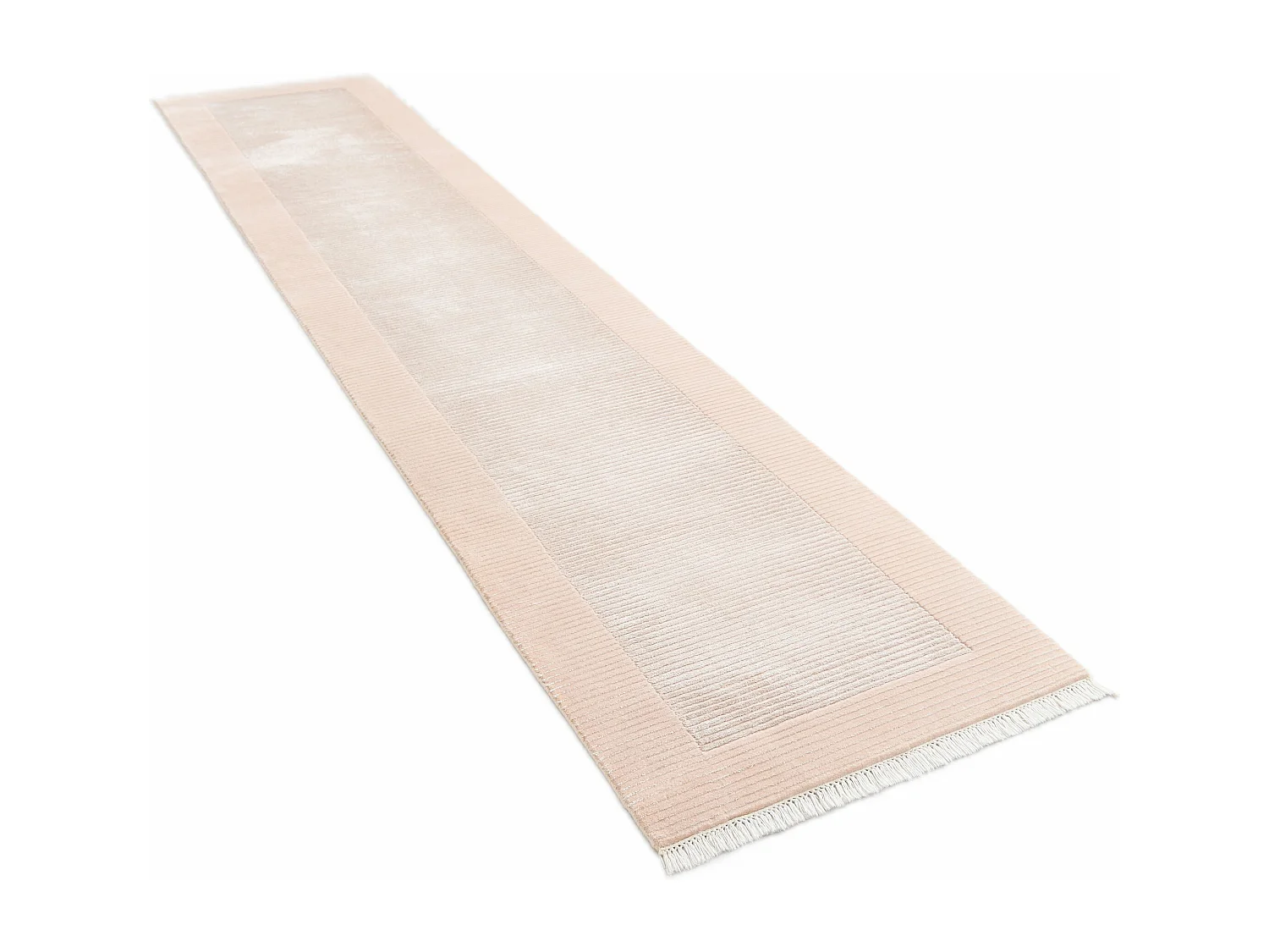 Tappeto per corridoio in lana 79x404 rosa Darya