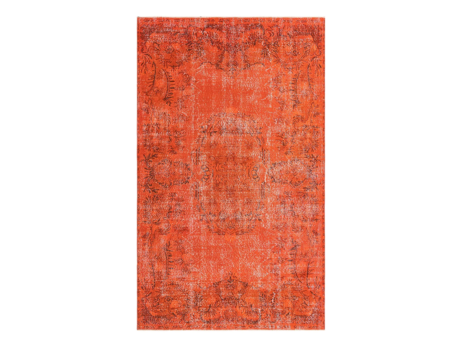 Tapis de laine 170x284 orange Ultra Vintage