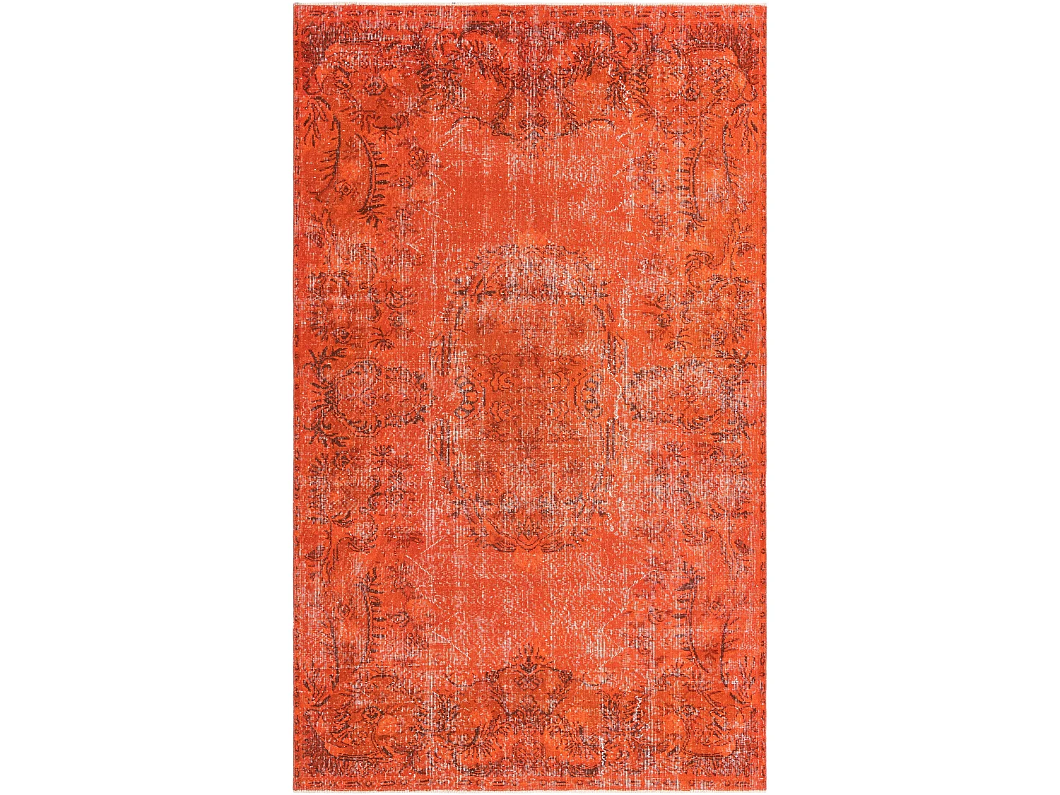 Tapis de laine 170x284 orange Ultra Vintage