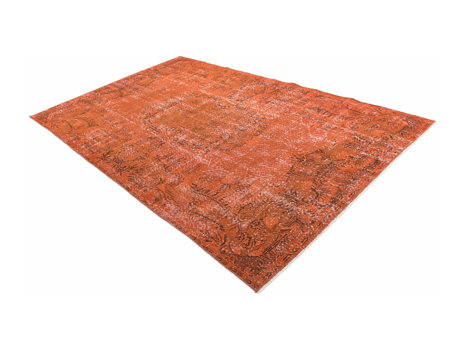 Tapis de laine 170x284 orange Ultra Vintage