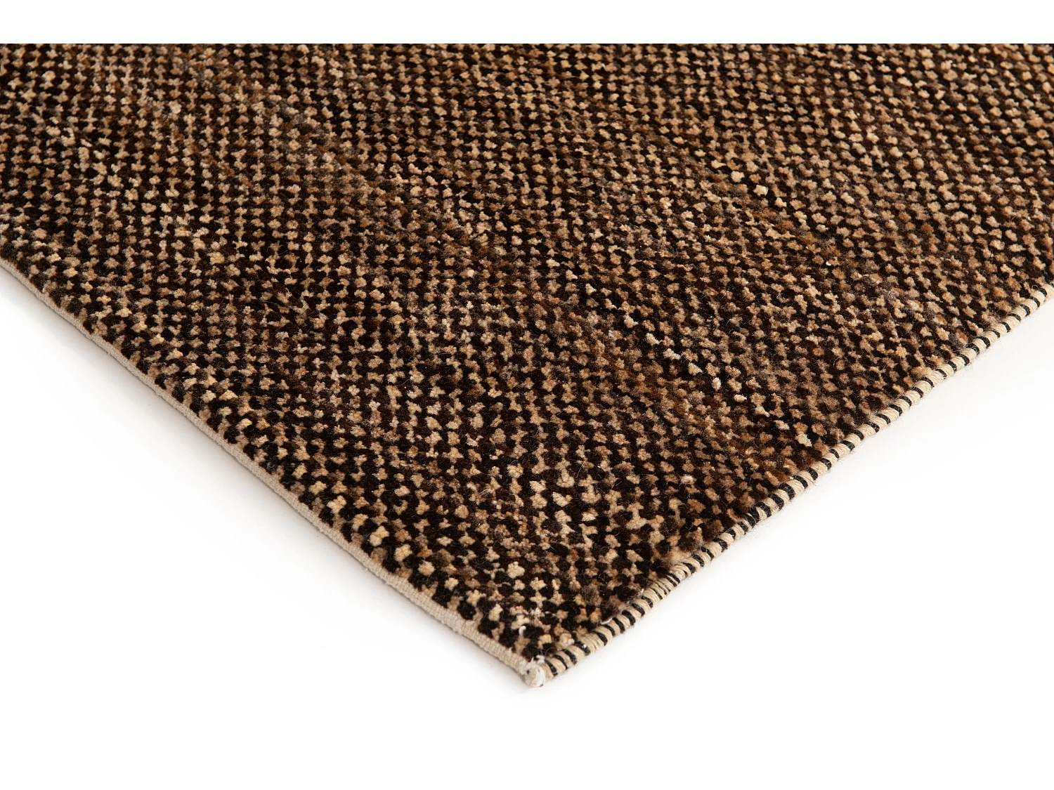 Wollteppich 173x258 Braun Juma